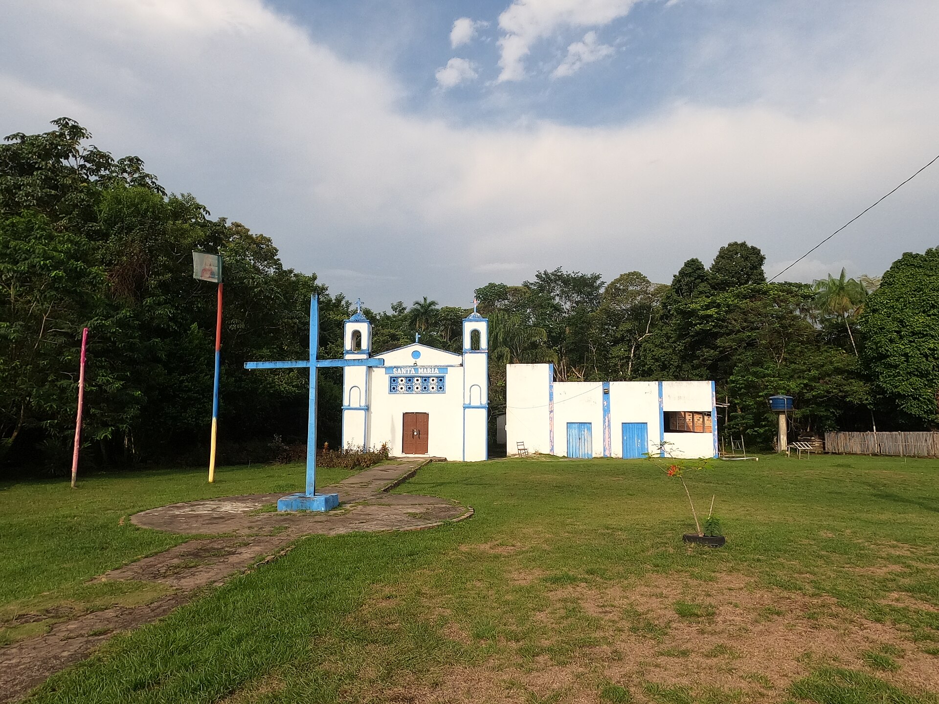 Imagem de referência relacionada a Vila Santa Maria (Barcarena), item descrito como vila no município brasileiro de Barcarena - Pará