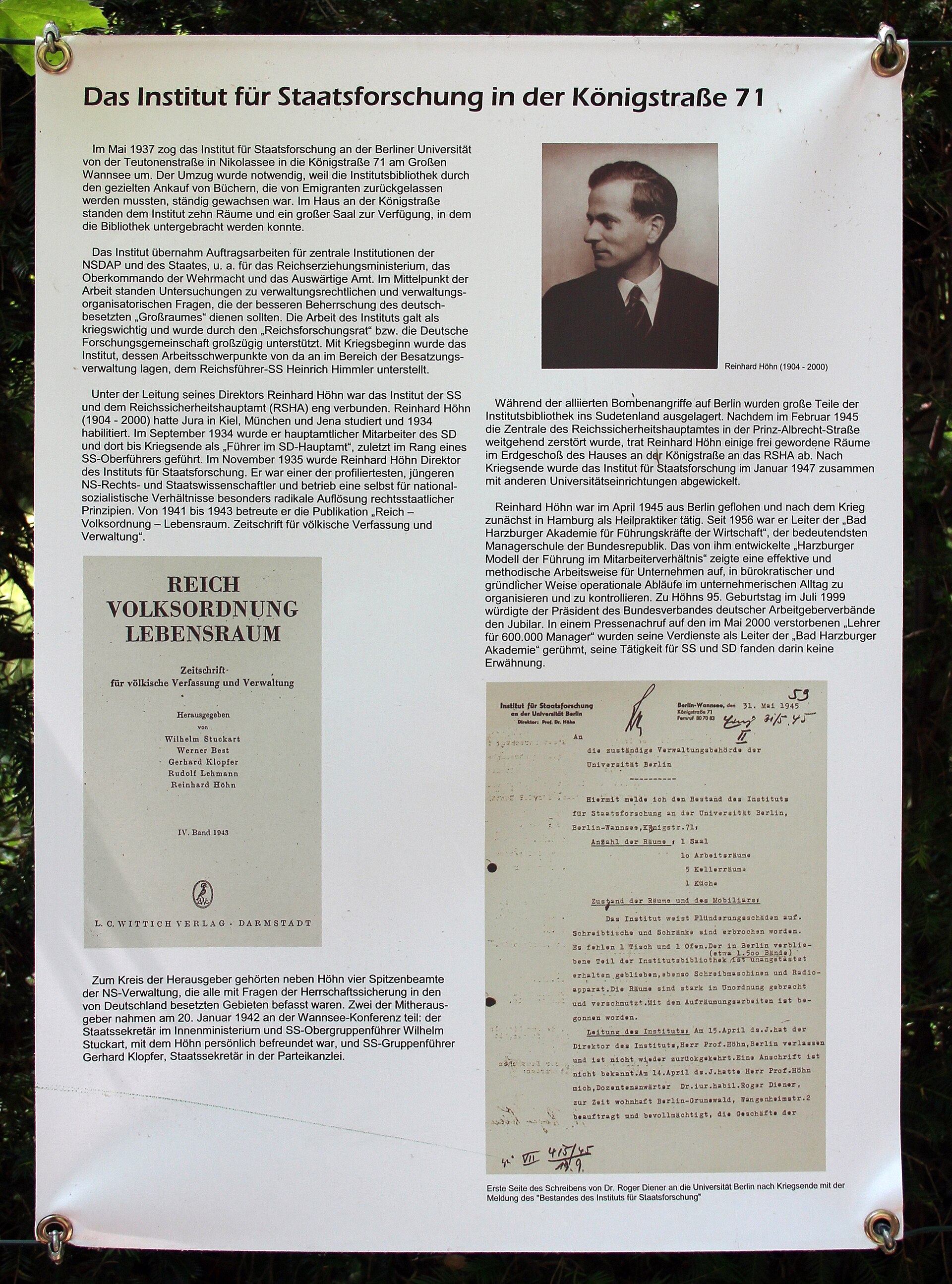 Imagem de referência de Reinhard Höhn, descrito nos dados abertos como professor académico alemão