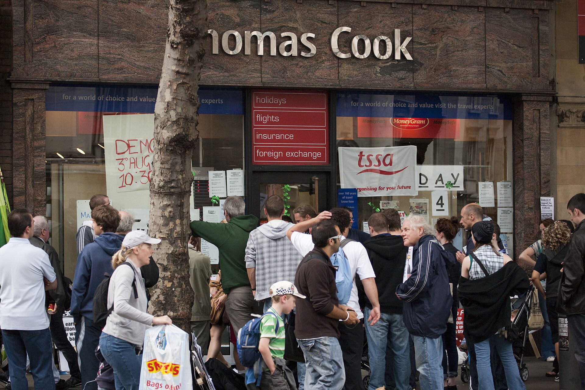Imagem de referência de Thomas Cook Group, descrito nos dados abertos como empresa global de viagens britânica