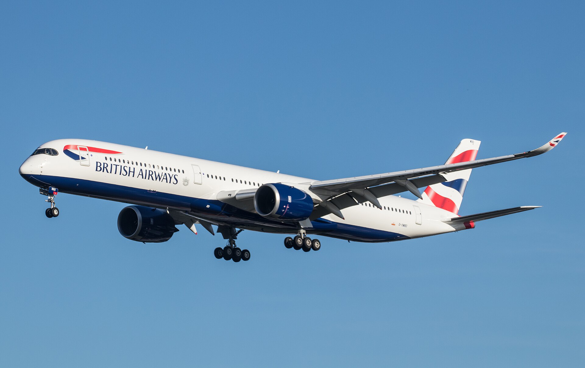 Imagem de referência de British Airways, descrito nos dados abertos como companhia aérea do Reino Unido