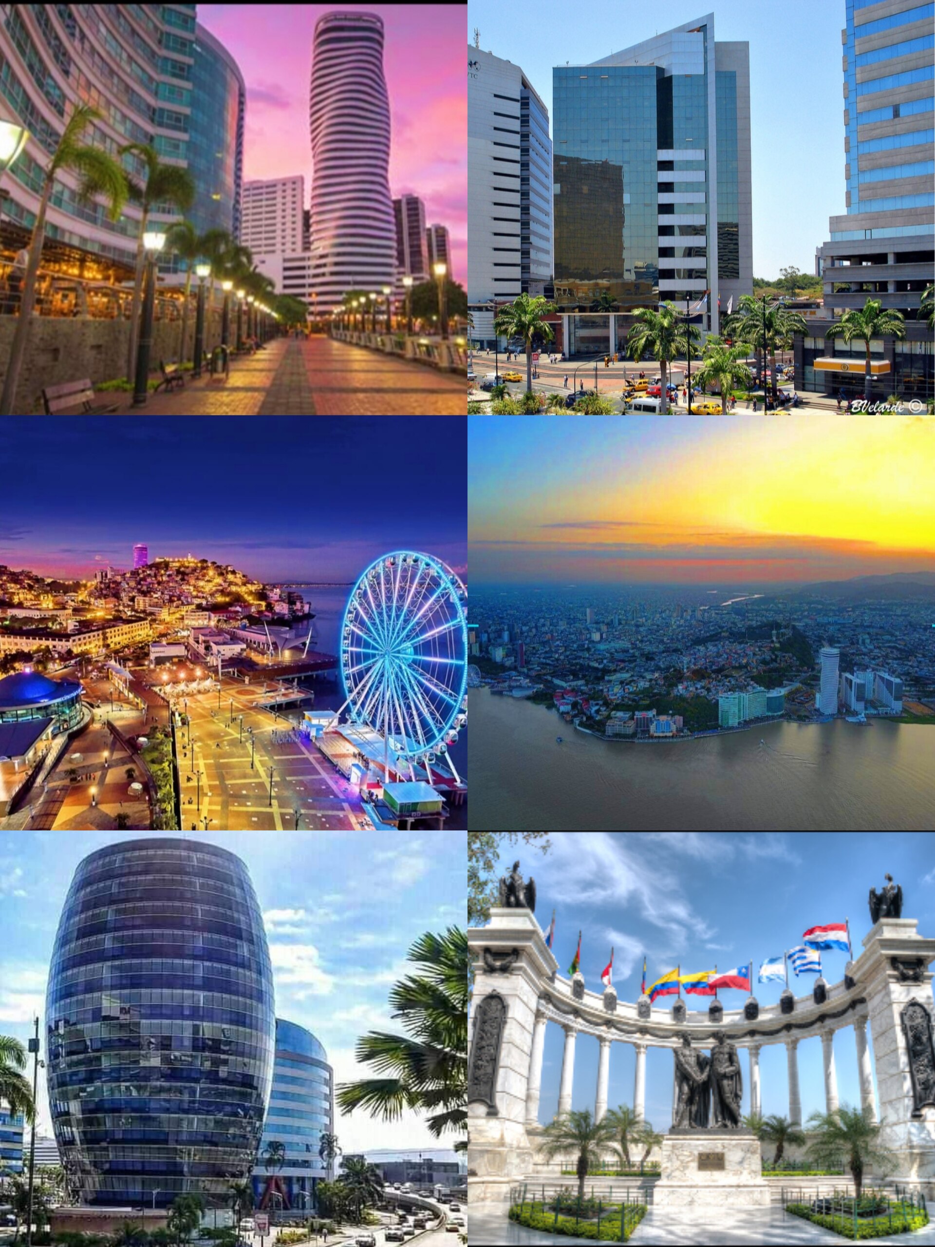 Imagem de referência relacionada a Guaiaquil, item descrito como maior cidade do Equador e capital da província de Guaias