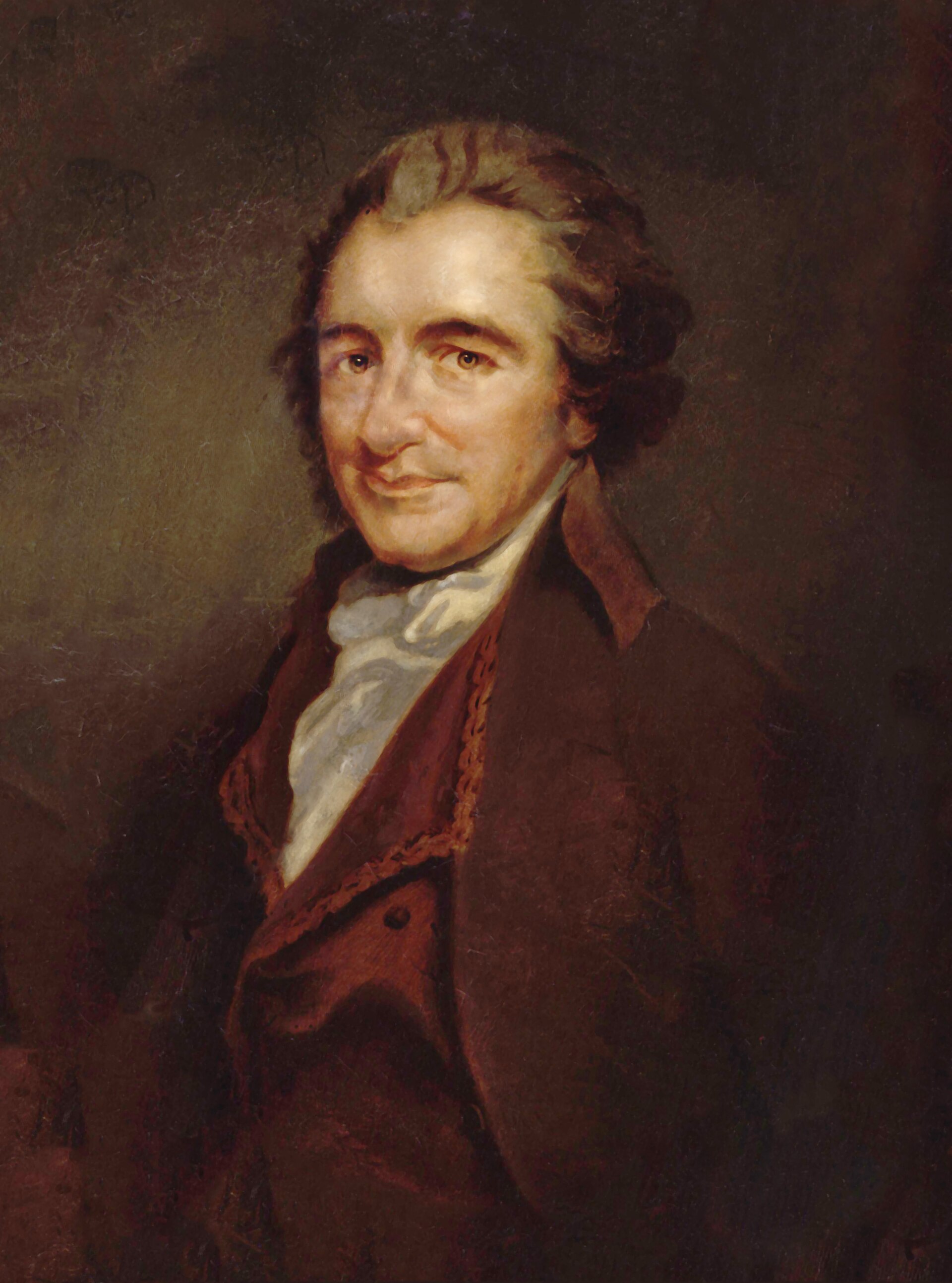 Imagem de referência relacionada a Thomas Paine, item descrito como político inglês