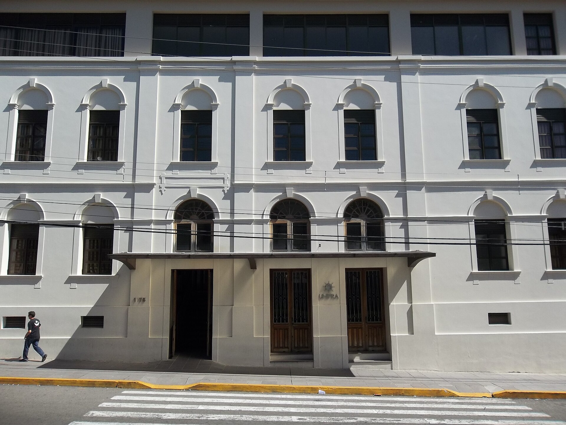 Imagem de referência de Universidade Franciscana, descrito nos dados abertos como universidade privada sem fins lucrativos em Santa Maria, Rio Grande do Sul