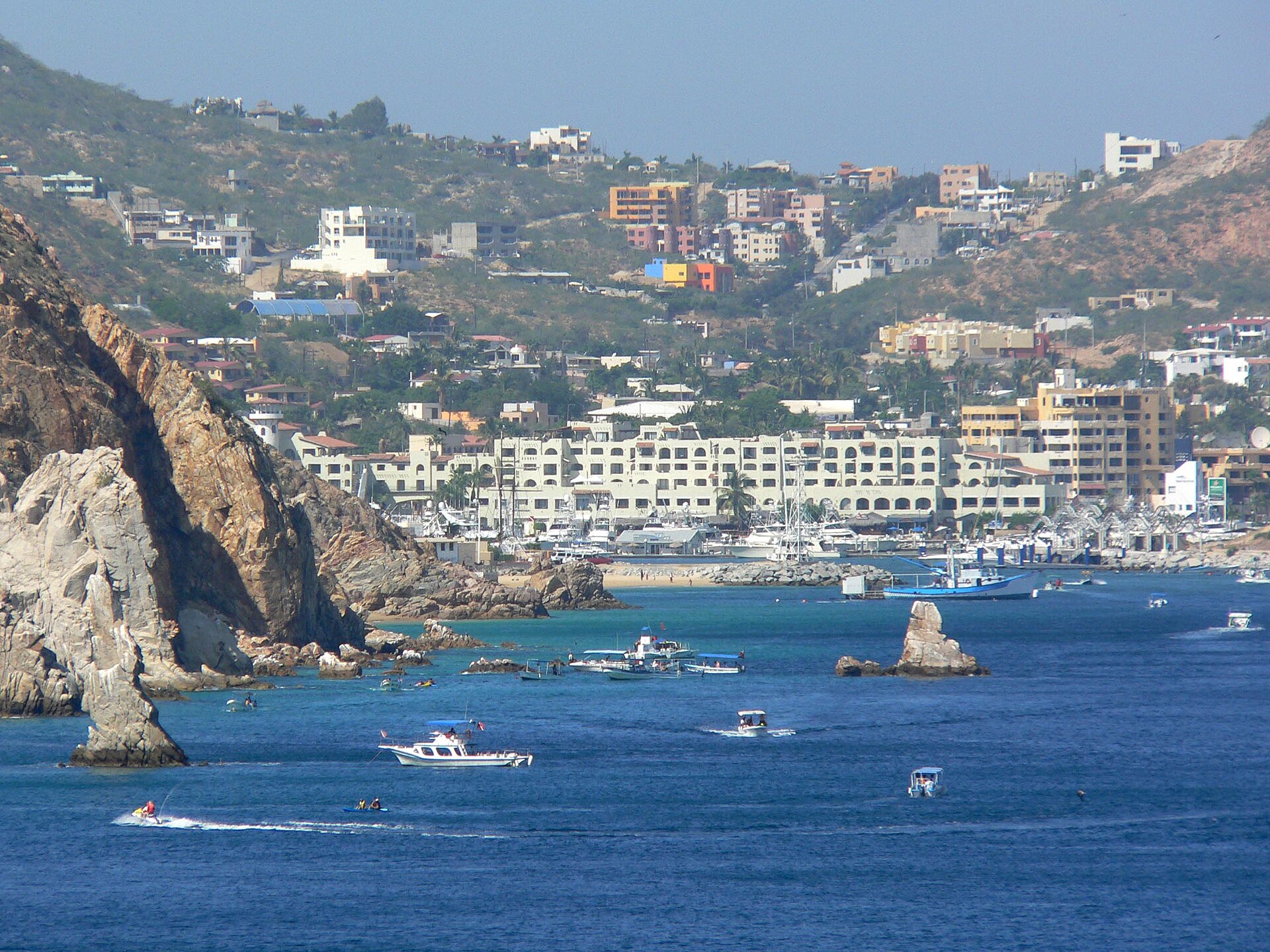 Imagem de referência relacionada a Cabo San Lucas, item descrito como cidade no estado da Baja California Sur, México