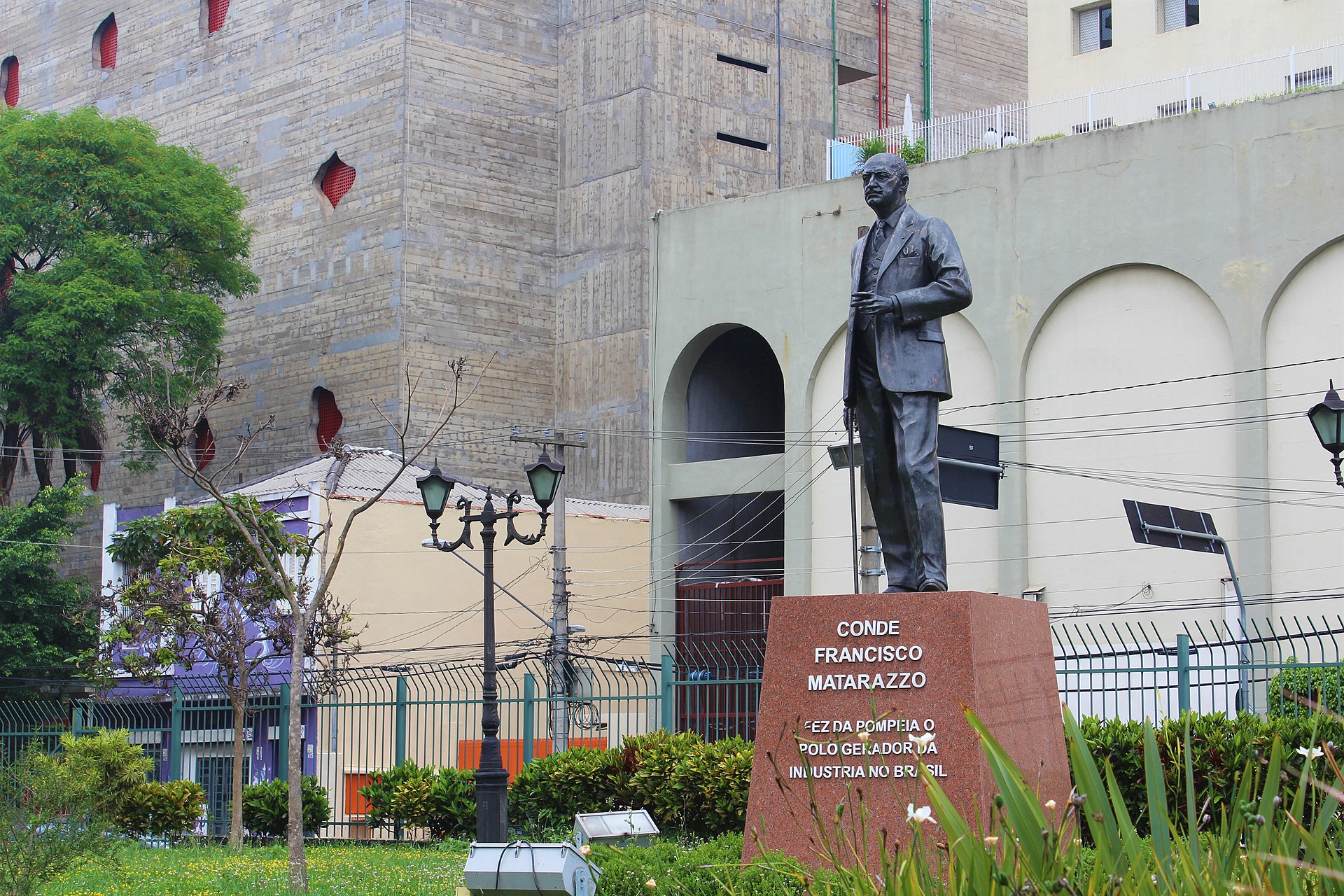 Imagem de referência de Conde Francisco Matarazzo, descrito nos dados abertos como monumento localizado no Brasil
