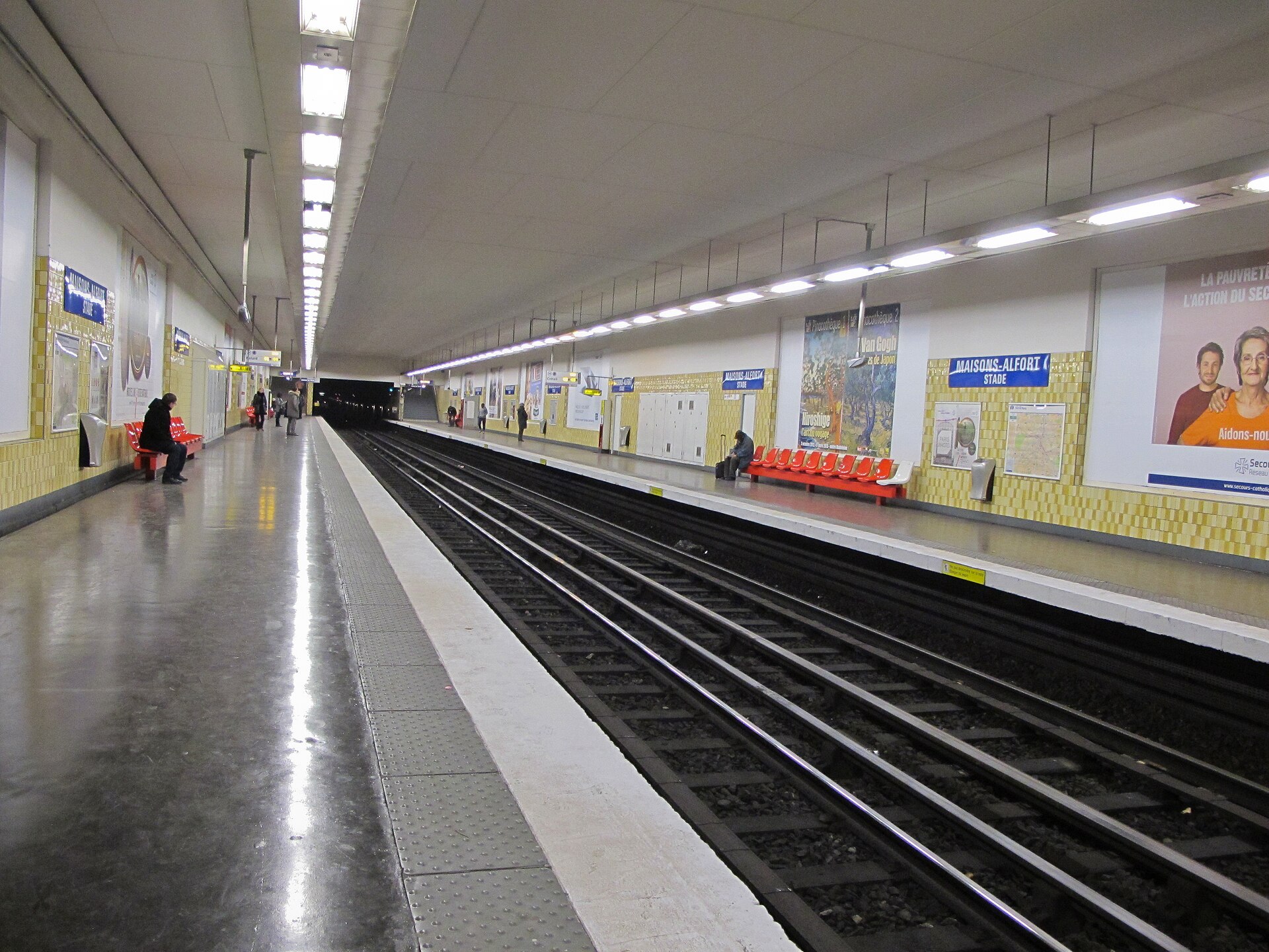Imagem de referência de Maisons-Alfort - Stade, descrito nos dados abertos como estação do Metropolitano de Paris