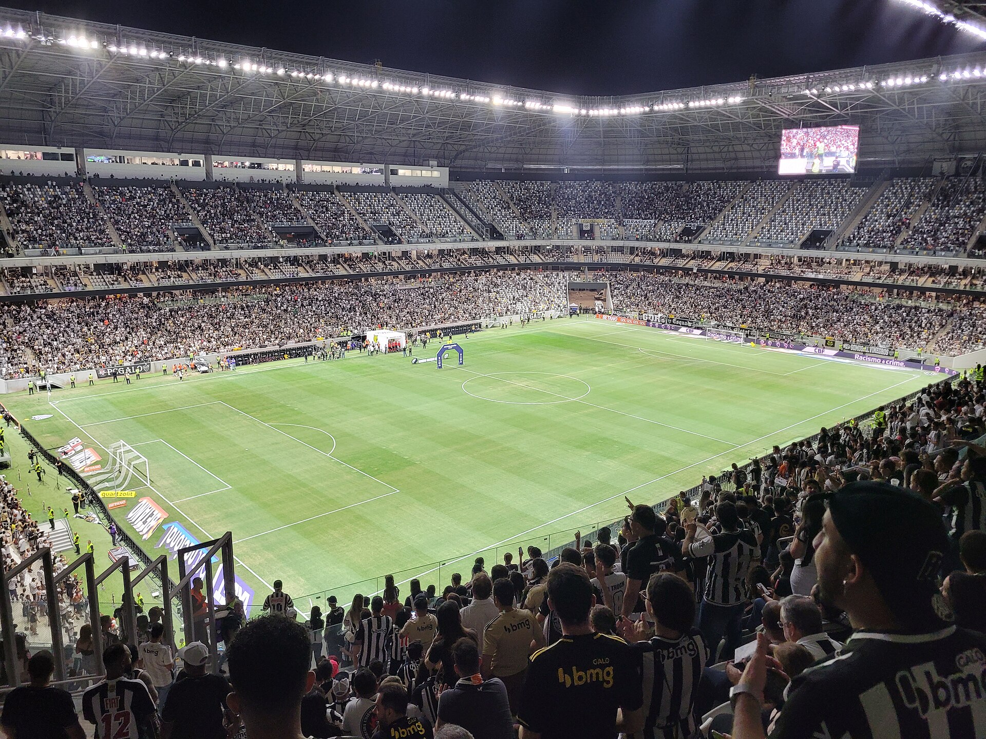 Imagem de referência de Arena MRV, descrito nos dados abertos como estádio no município brasileiro de Belo Horizonte