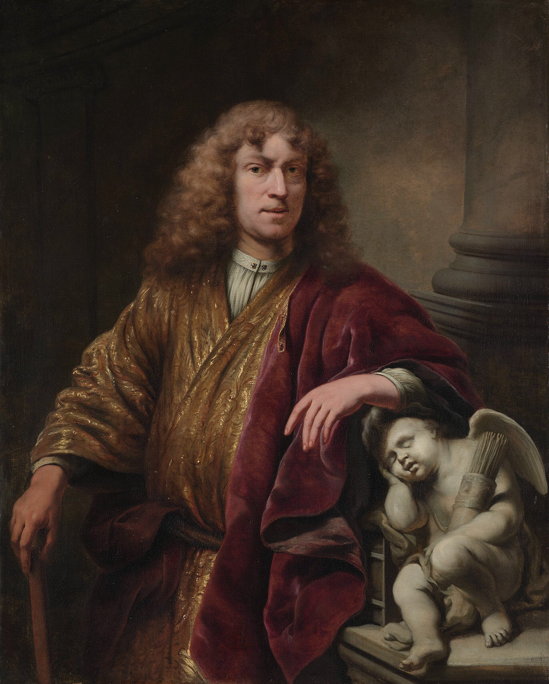 Imagem de referência de Auto-retrato, descrito nos dados abertos como pintura de Ferdinand Bol