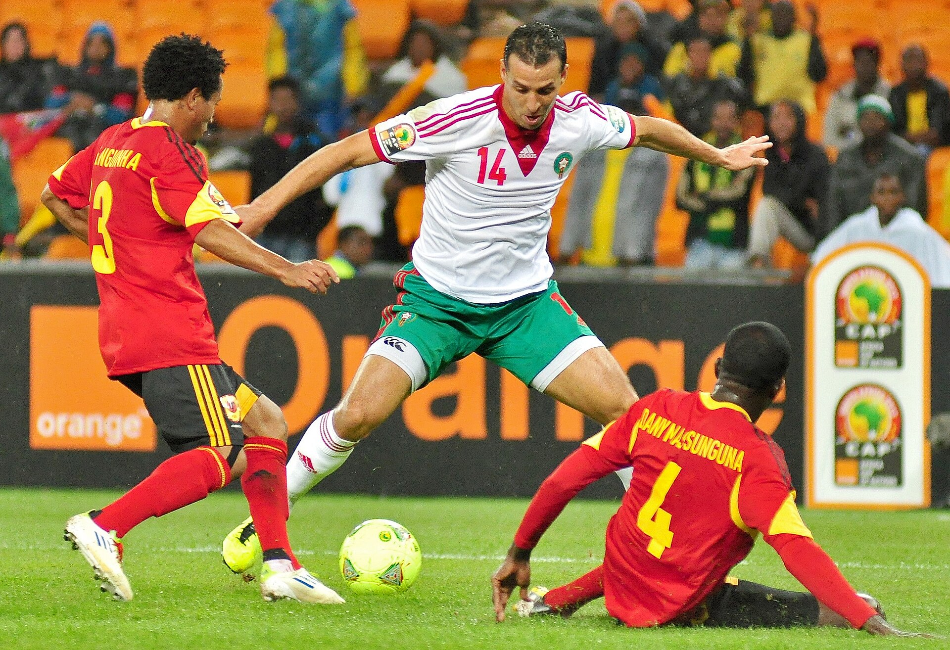 Imagem de referência de Selecção Angolana de Futebol, descrito nos dados abertos como equipe que representa Angola nas competições internacionais e continentais da CAF e da FIFA