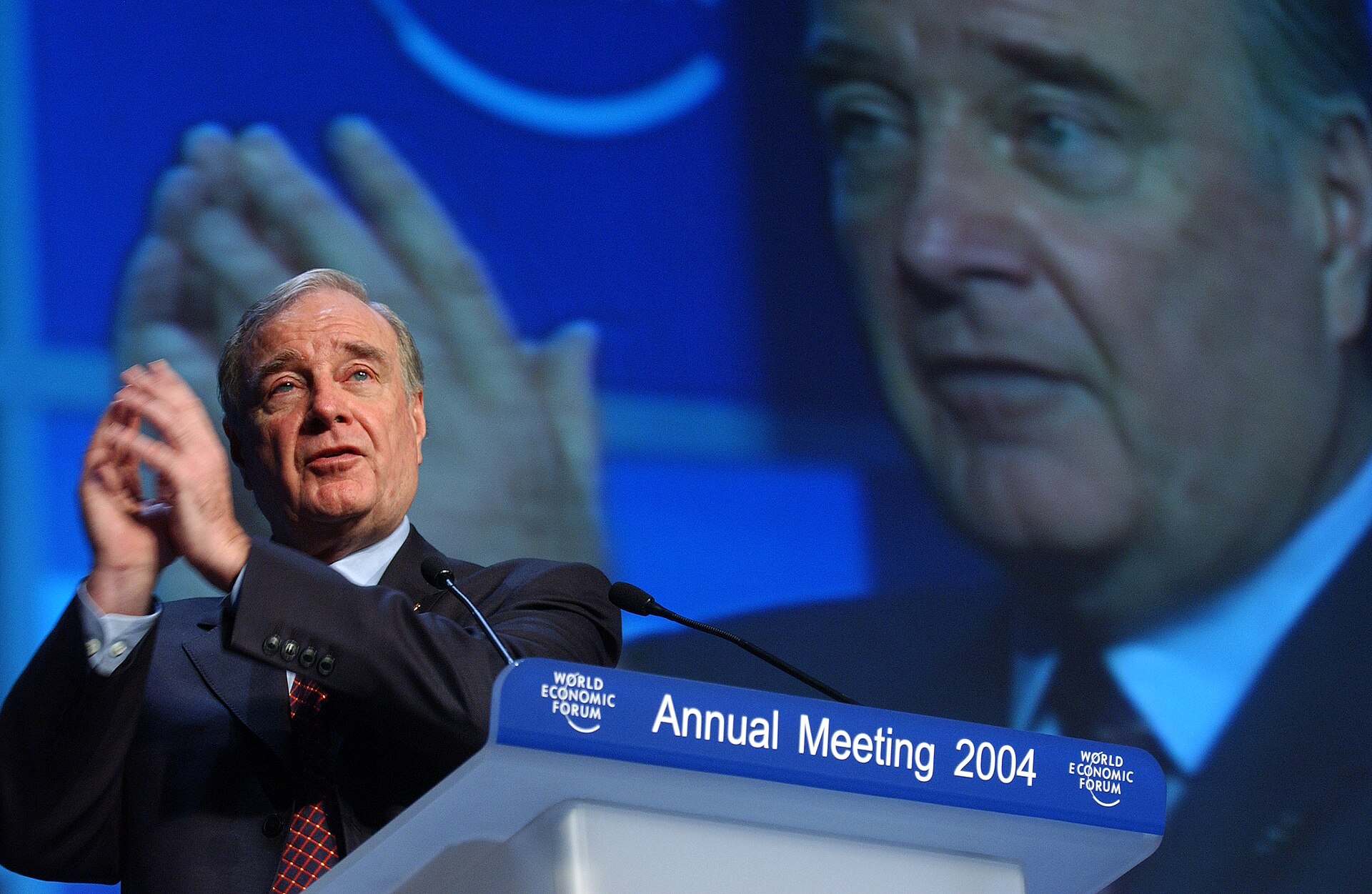 Imagem de referência relacionada a Paul Martin, item descrito como político canadense