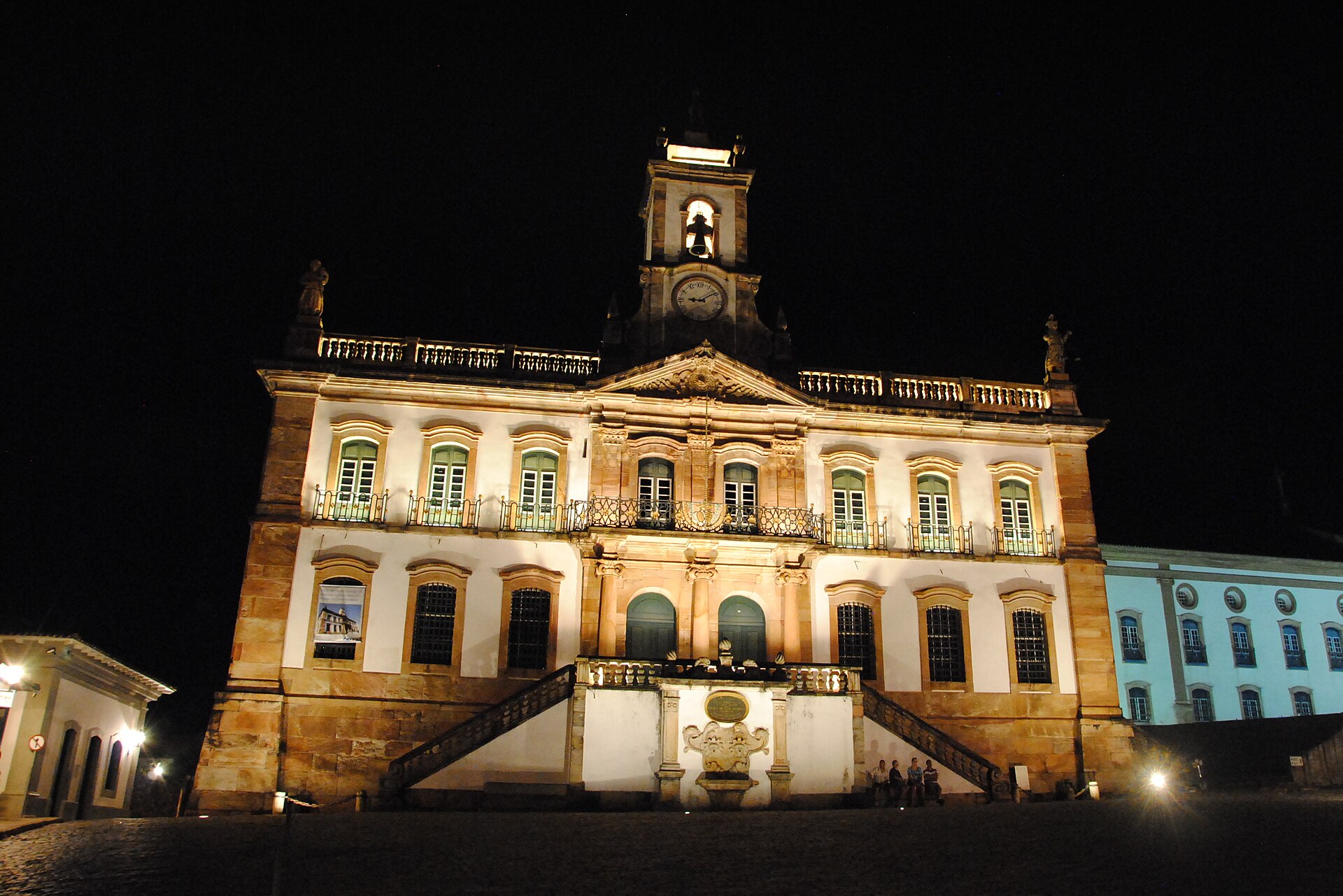 Imagem de referência de Museu da Inconfidência, descrito nos dados abertos como museu histórico e artístico que ocupa a antiga Casa de Câmara e Cadeia de Vila Rica e mais quatro prédios auxiliares na cidade de Ouro Preto, em Minas Gerais