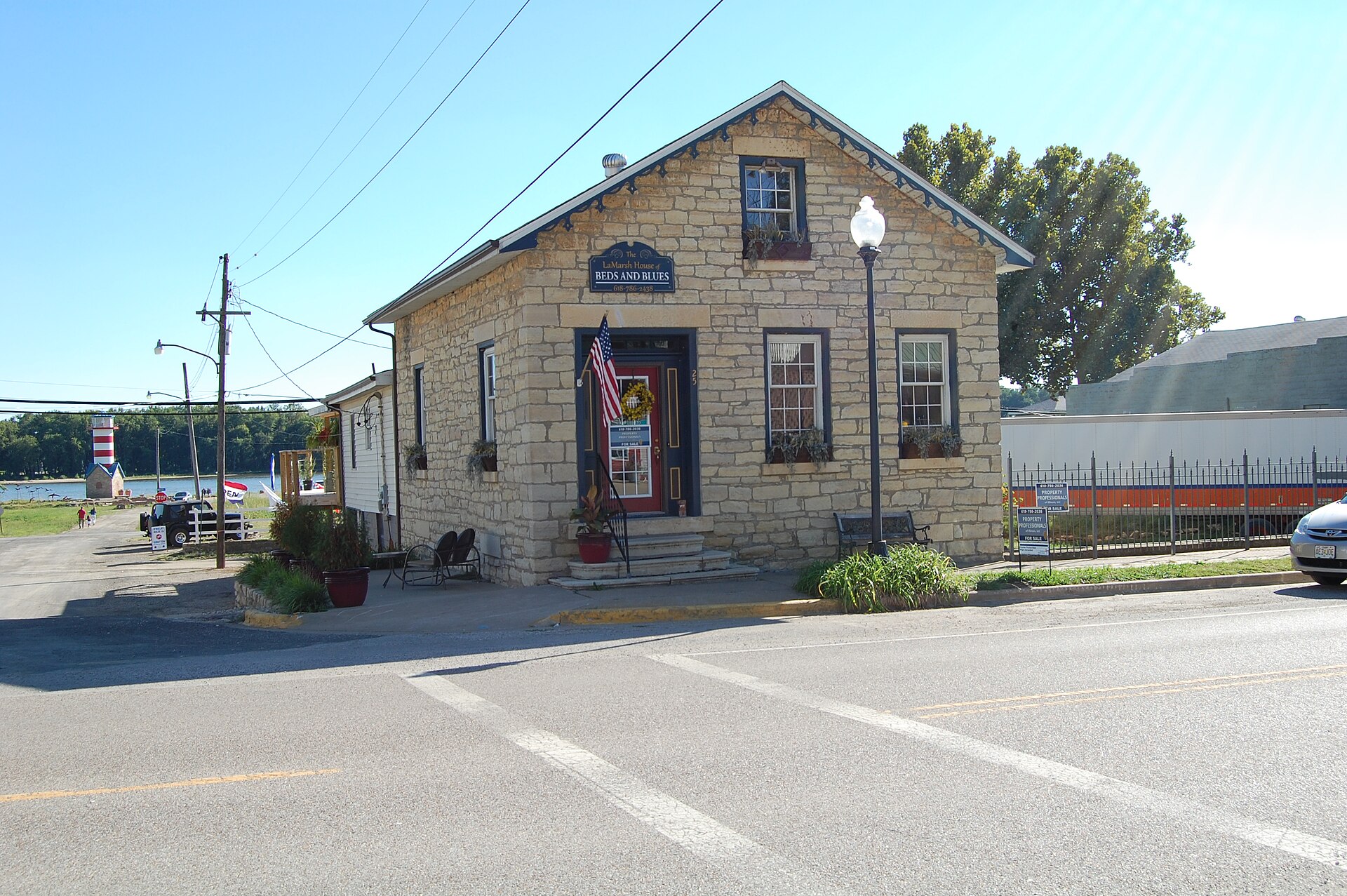 Imagem de referência relacionada a Grafton, item descrito como cidade em Illinois, Estados Unidos