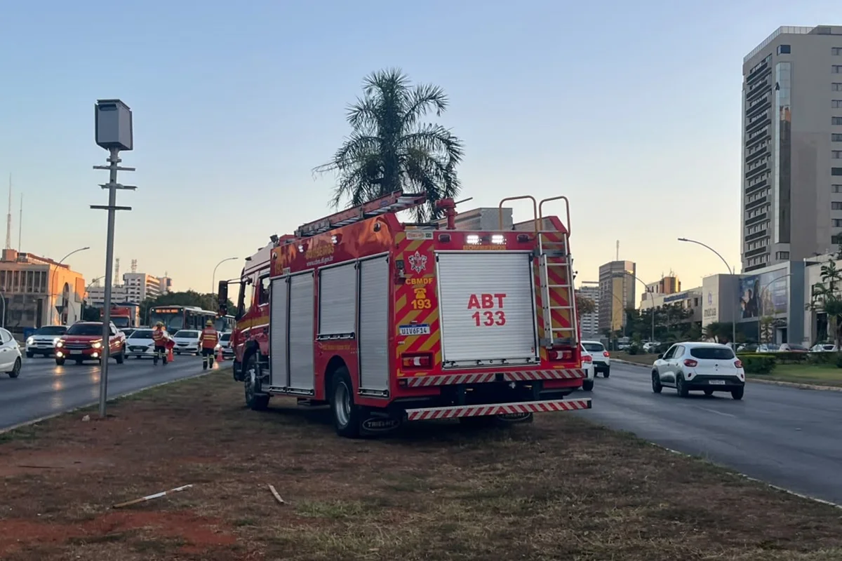 Menina de 12 anos é atropelada enquanto vendia pipoca em sinal da W3 Norte