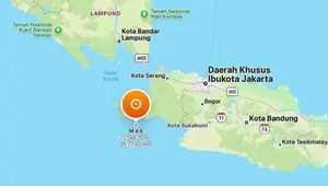 Gempa Magnitudo 4,6 Guncang Sumur Banten, Berpusat di Laut
