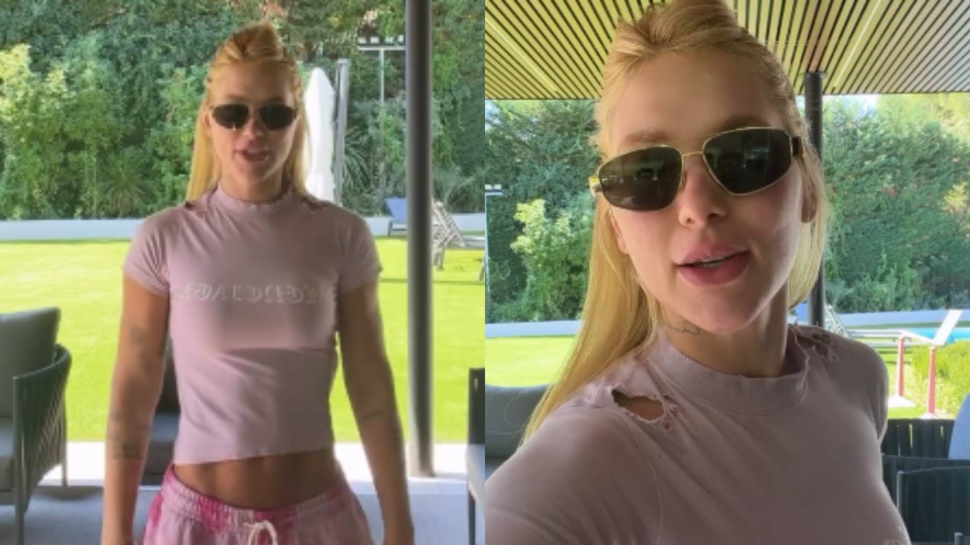 Virginia Fonseca usa blusa rasgada de grife de cerca de R$ 4,3 mil: ‘É o modelo, não foi traça’