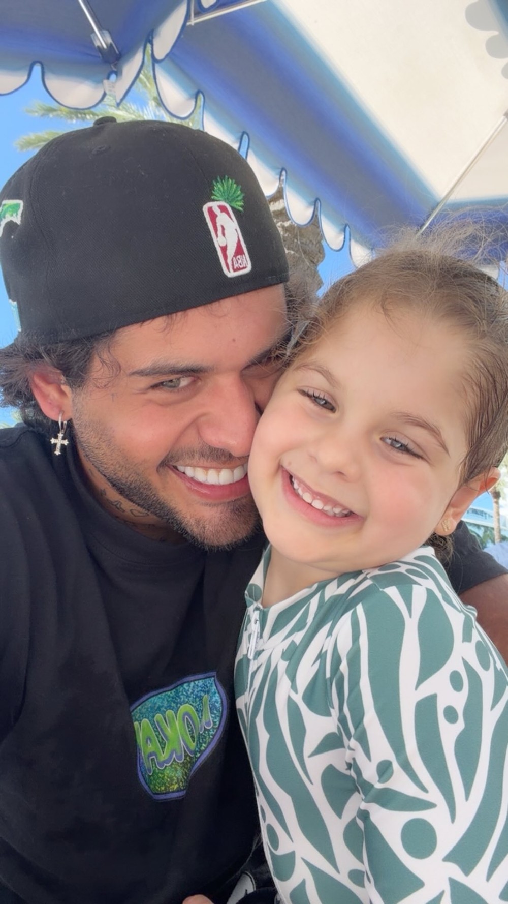 Zé Felipe e Maria Flor — Foto: Reprodução/Instagram