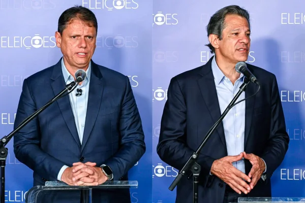 Tarcísio e Haddad apostam em presidenciáveis no ato final da disputa por SP