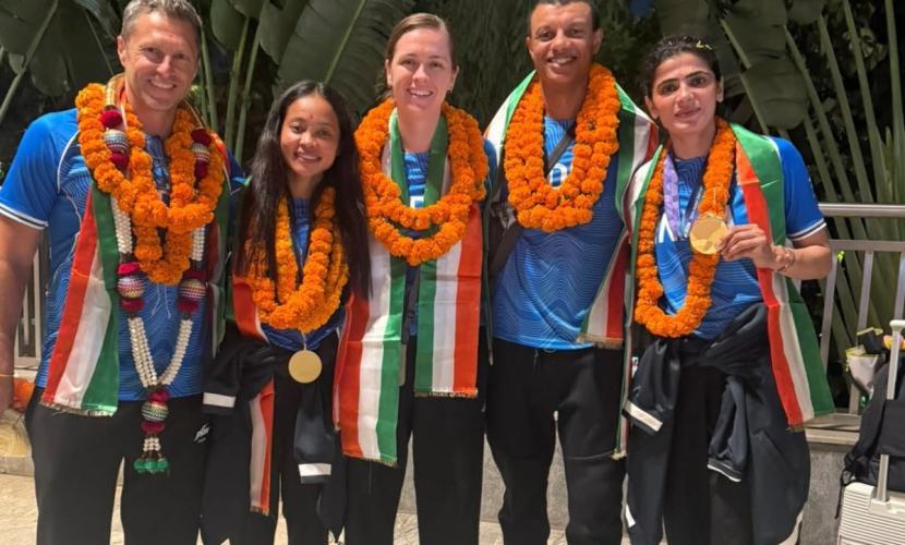Salima Tete revela o segredo por trás da vitória do ouro da Índia