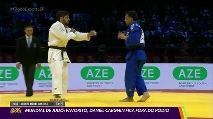 Mundial de Judô: favorito, Daniel Cargnin fica fora do pódio