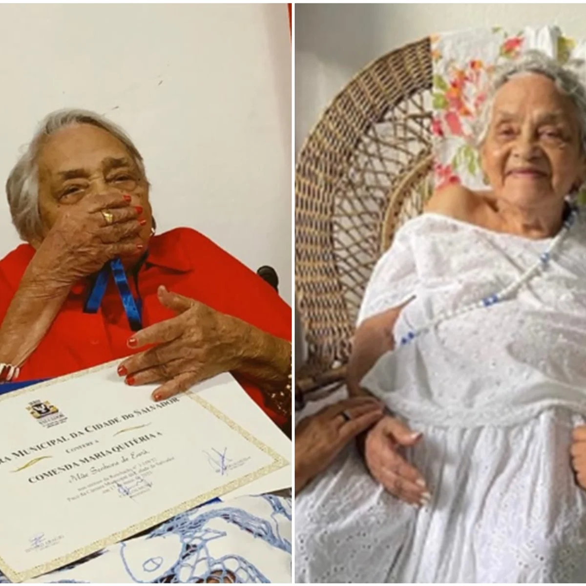 Morre Mãe Senhora de Ewá, liderança do candomblé em Salvador, aos 104 anos