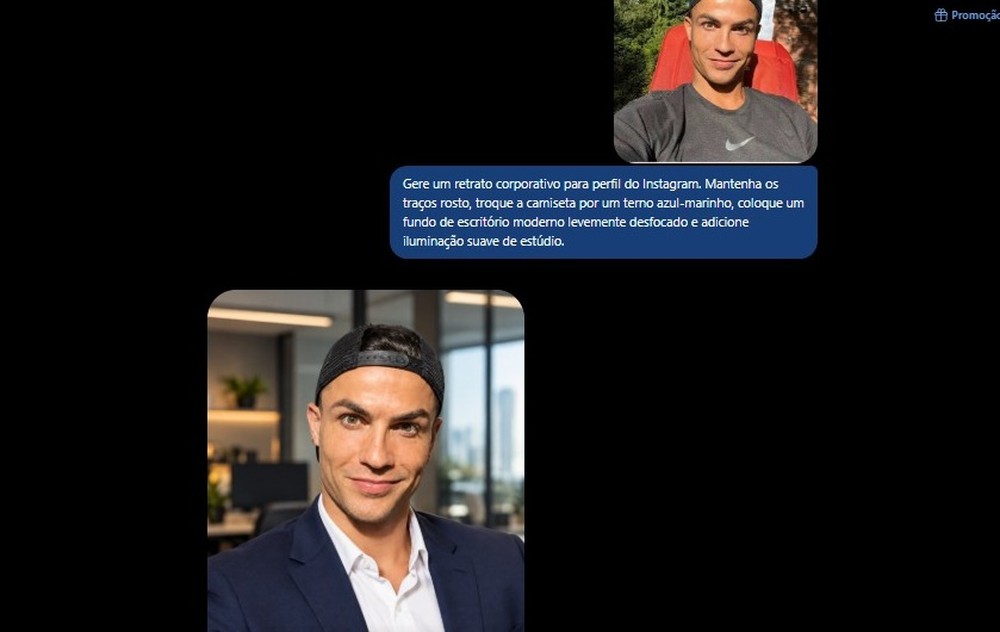 Quanto mais específico o prompt, mais realista e condizente com a vontade do usuário será a geração do ChatGPT — Foto: Diedrich Bader/TechTudo