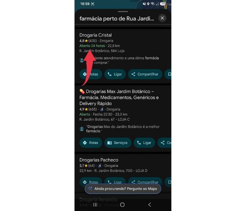Como usar o Google Maps para encontrar lojas e mercados próximos?