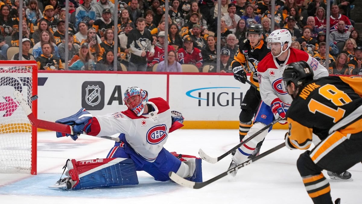 Novak scores 2 goals, including OT winner, to help the Penguins beat the Canadiens 6-5
