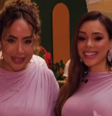 Bruna Biancardi e Rafaella Santos usaram look igual na festa de Mavie Foto: Reprodução/Instagram