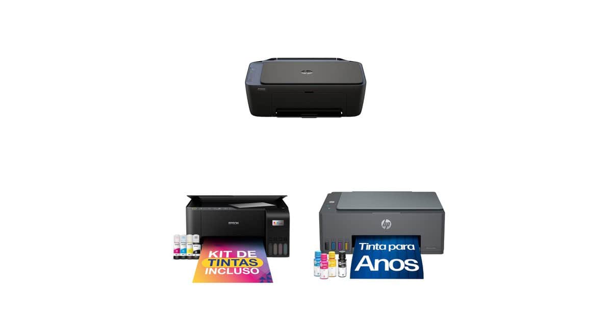 Economize na hora de imprimir: veja uma seleção de impressoras em promoção na Amazon