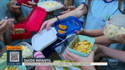 OMS divulga orientações globais para tratar obesidade infantil