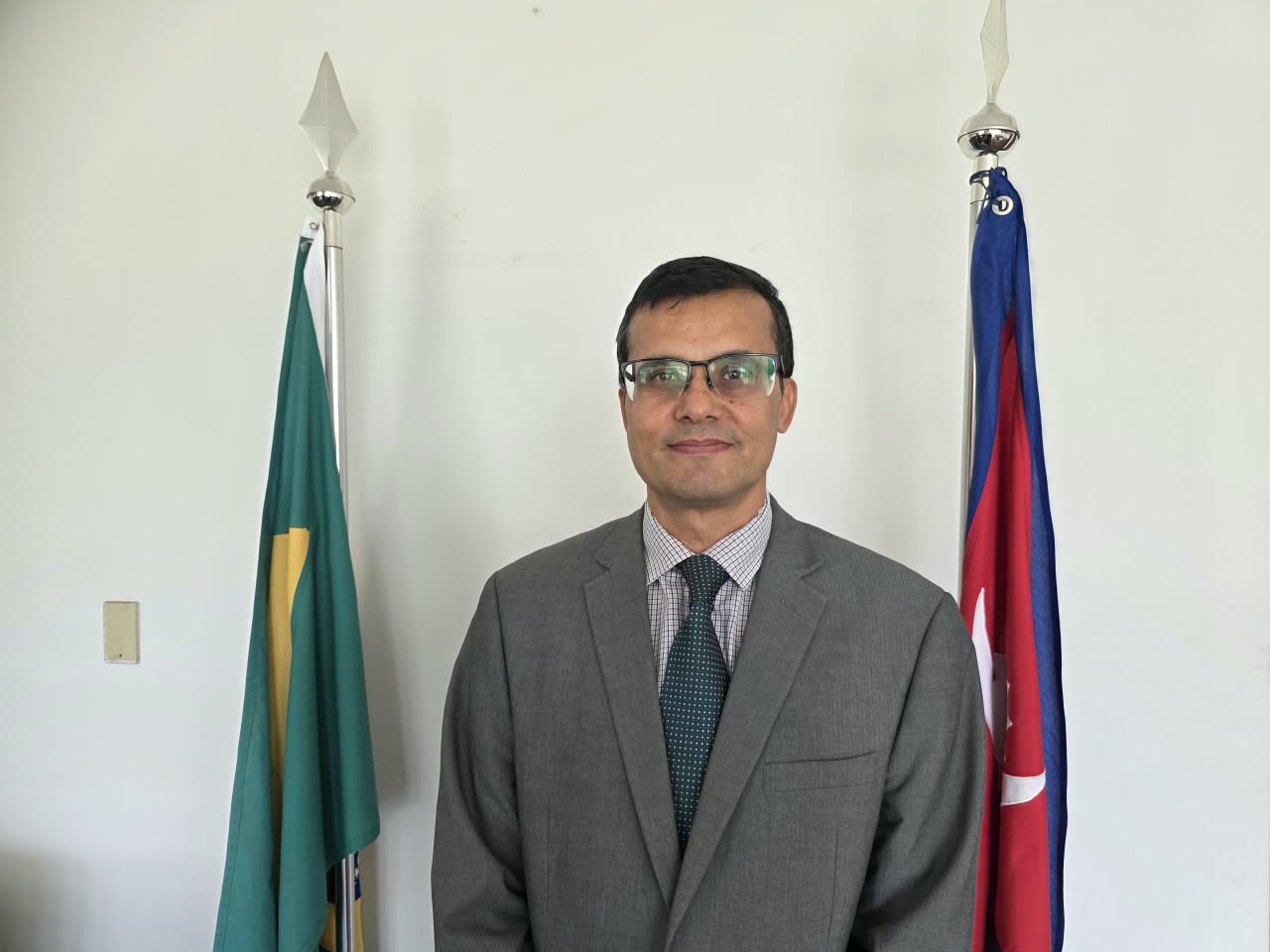 ‘Um Brasil forte e unido é o desejo do governo e do povo do Nepal’, diz embaixador