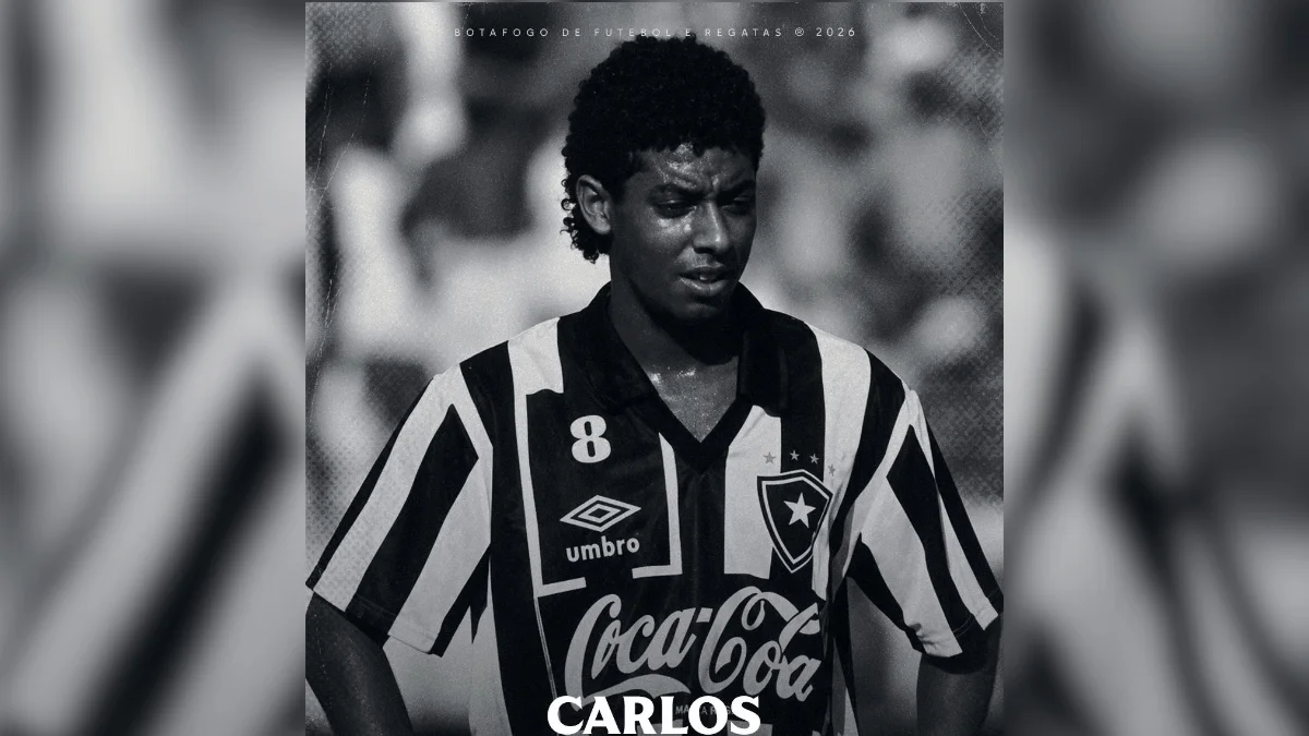 Botafogo lamenta morte de Carlos Alberto Dias, ex-jogador do clube