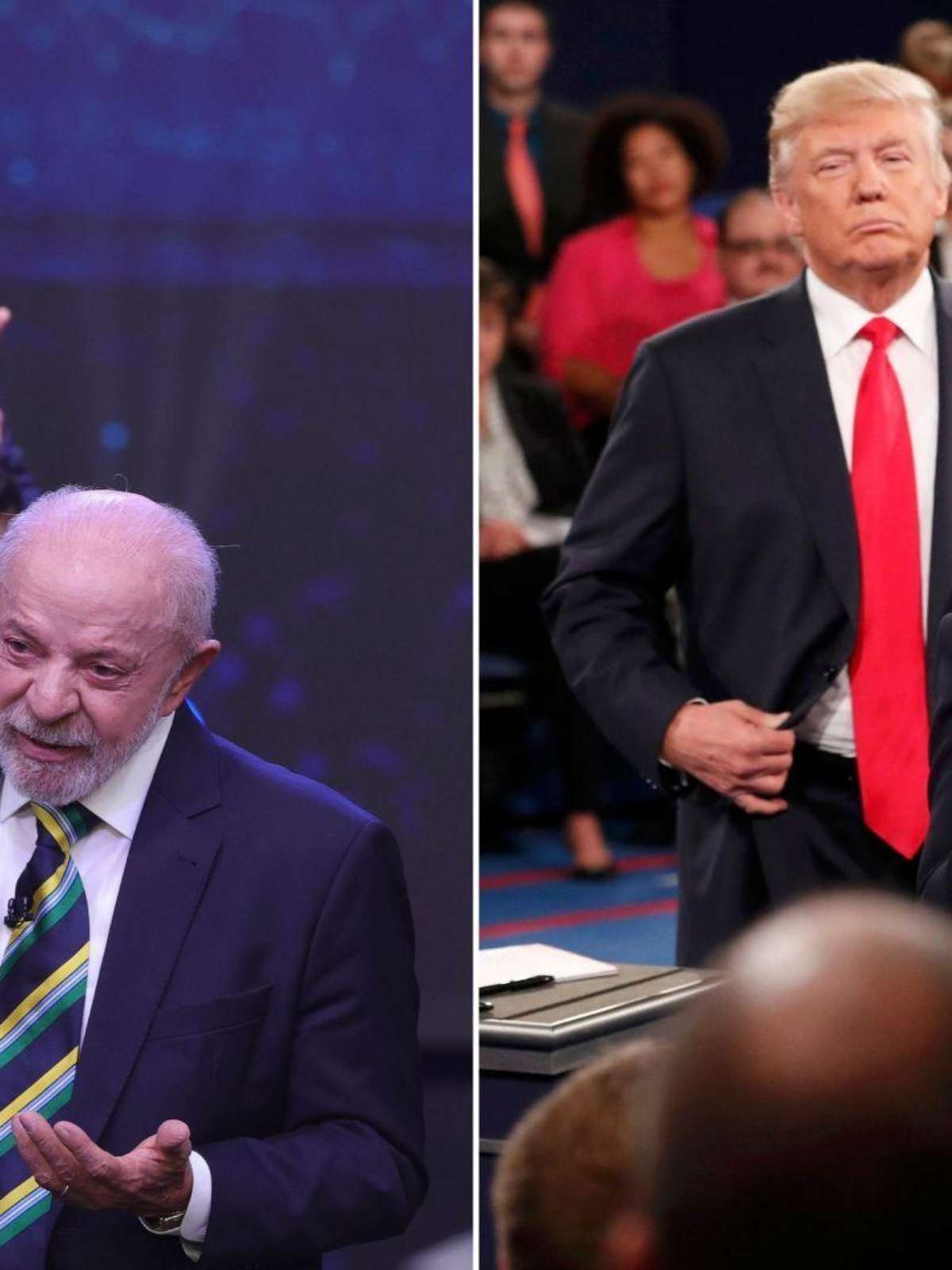 Flávio no debate: a estratégia de presença, intimidação e linguagem corporal que 'imitou' Trump