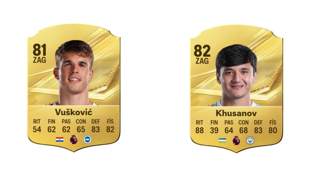 Zagueiros promissores do EA FC 27 — Foto: Reprodução/EA Sports FC 27