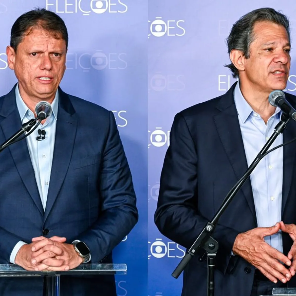 Tarcísio e Haddad apostam em presidenciáveis no ato final da disputa por SP