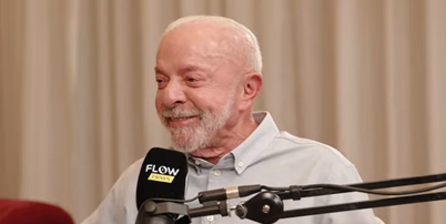Lula d&aacute; entrevista ao Flow Podcast, nesta quinta-feira, 1&ordm; Foto: Reprodu&ccedil;&atilde;o/Youtube